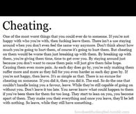 Cheating