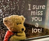I sure miss you alot