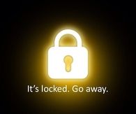 Its locked, go away