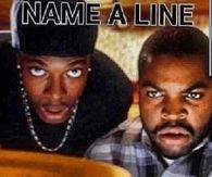 Name a line from friday