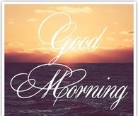 Good Morning