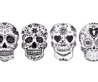 Retro Skulls