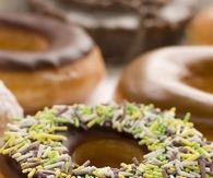 Sprinkled donuts