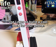 Lego iphone dock