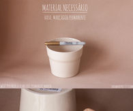 DIY Dotted Plant Vase
