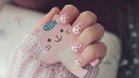 Cute bunny nails