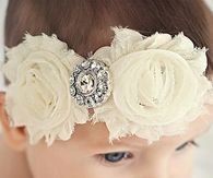 Baby floral headband 