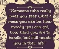 someone who really loved you