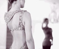 Beaded formal dress