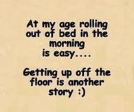 at my age