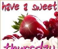 Have a sweet thursday