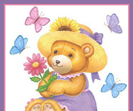 Happy Spring Teddy Bear