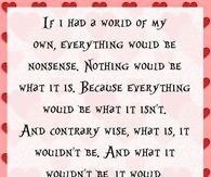 Alice In Wonderland Quote