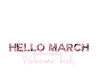 Hello March, welcome back