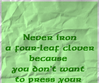 Never