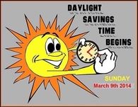 Daylight Savings 2014