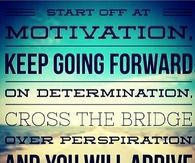 Start off at motivation