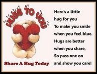 share a hug today