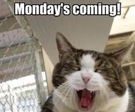 Mondays coming