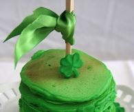 St Patricks Day Green Pancakes