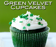 Green Velvet Cupcakes
