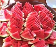 Watermelon slices