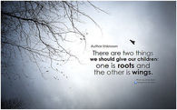 Roots and wings