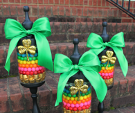 Apothecary Jars for St Patricks Day