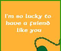 I'm so lucky