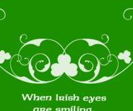 When Irish eyes