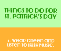 Things to do for 