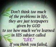 Tests from God