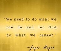 We need to do what we can do