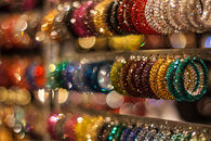 Glittery bangles