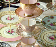 Tea cups and dishes