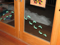 Leprechaun footprints