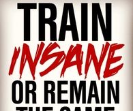 Train inside or remain the same