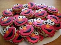 Elmo cookies