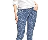 Women's The Rockstar Floral Skinny Jeans