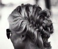 Cute curly style