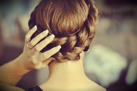 Thick braid wrap