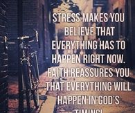 In Gods timing