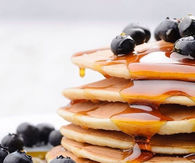 Blueberry pancakes