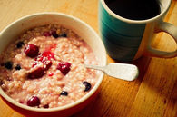 Strawberry oatmeal