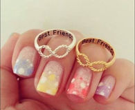 Best friends infinity rings