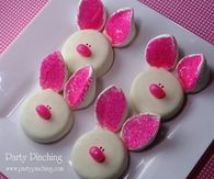White chocolate oreo bunnies