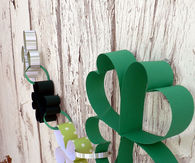 Paper shamrock chain