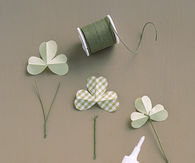 Shamrock Boutonnieres