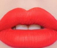 Perfect red lips