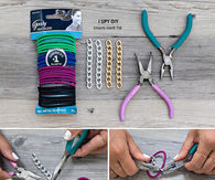 Chain hair tie
